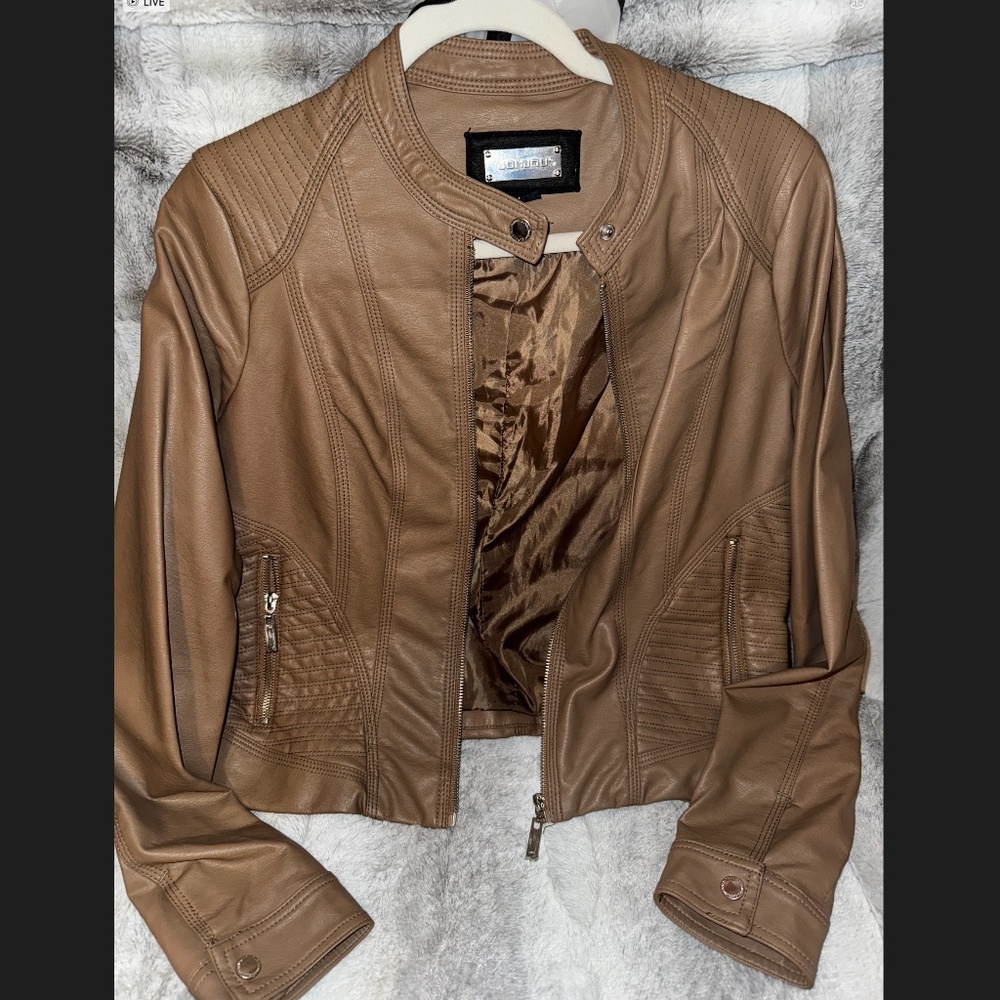 JOUJOU Woman's Moto Jacket [Size M]